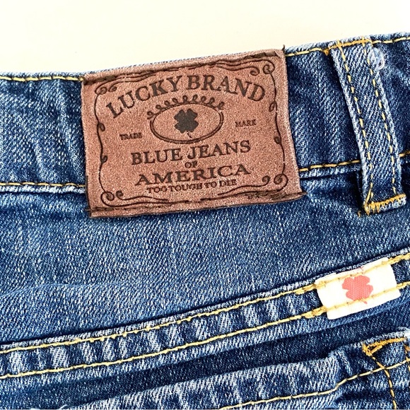 Lucky Brand Girls Denim Jeans Shorts Size 7 - Picture 4 of 4
